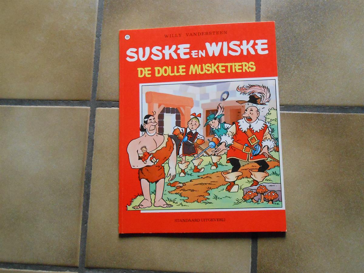 suske en wiske 89: de dolle musketiers - sc - 1980