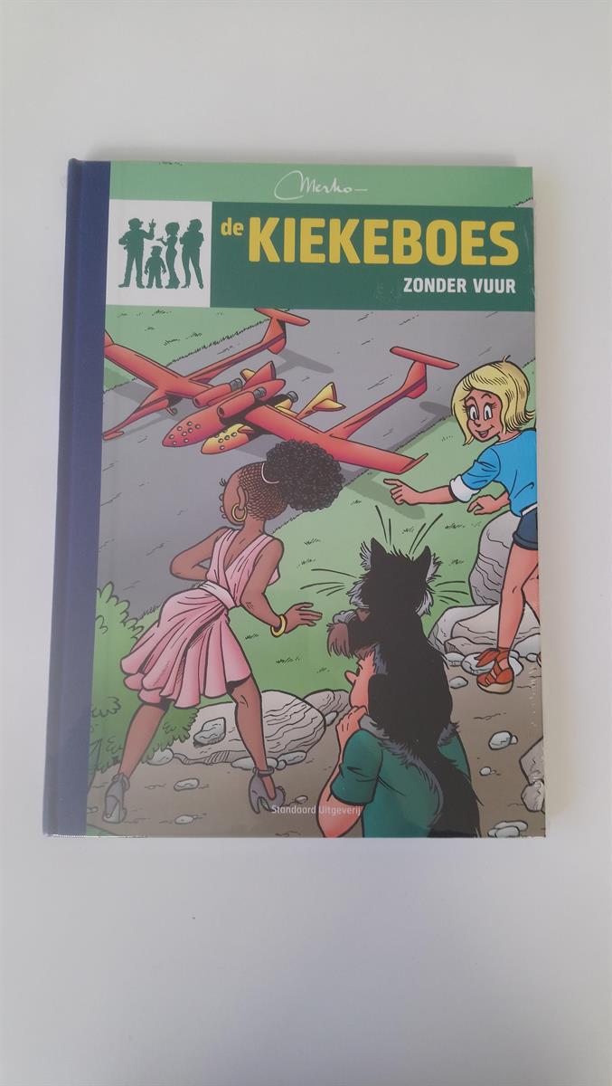 Kiekeboe (Merho) luxe uitvoering Zonder Vuur gekartonneerd 150 ex.