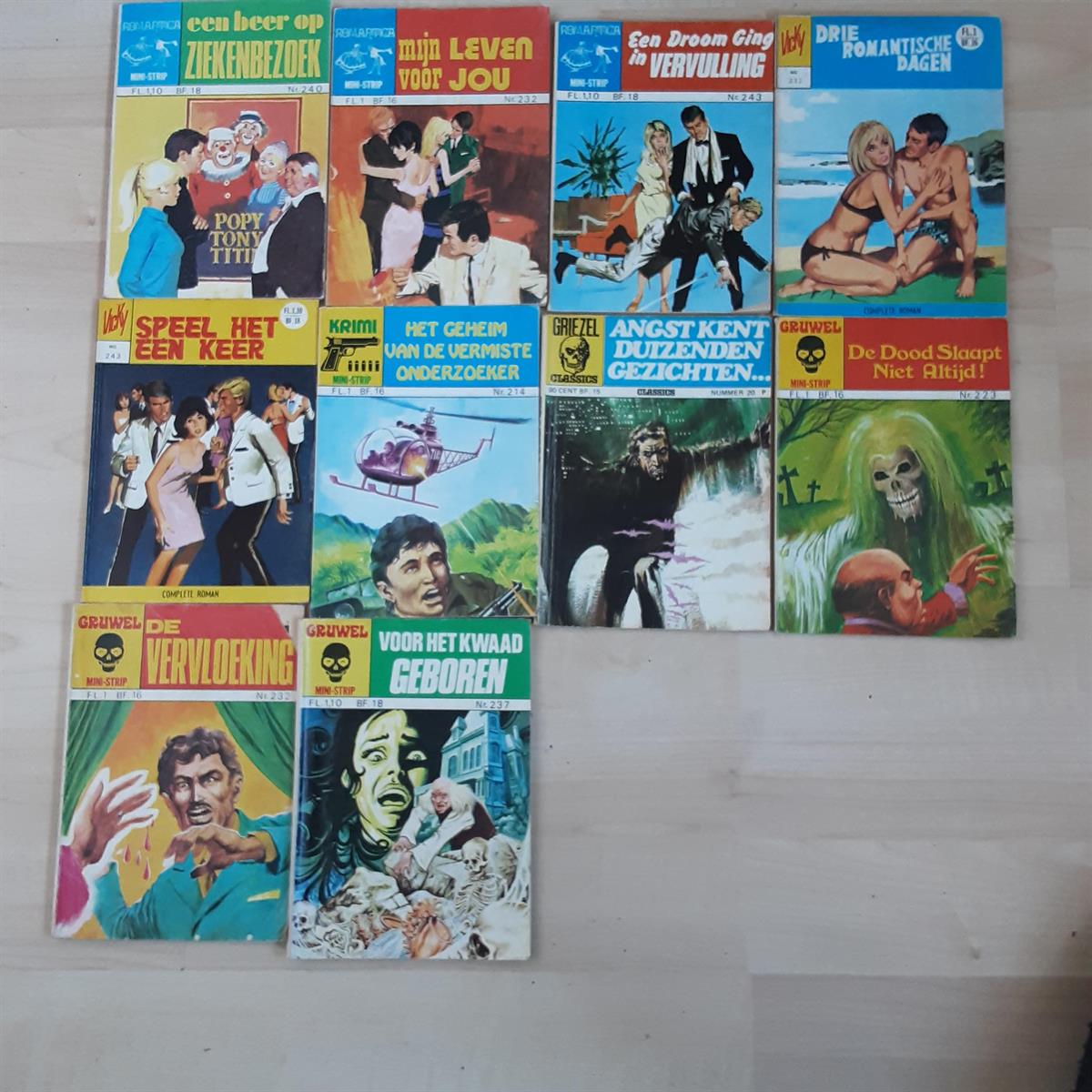 Diverse ministrips