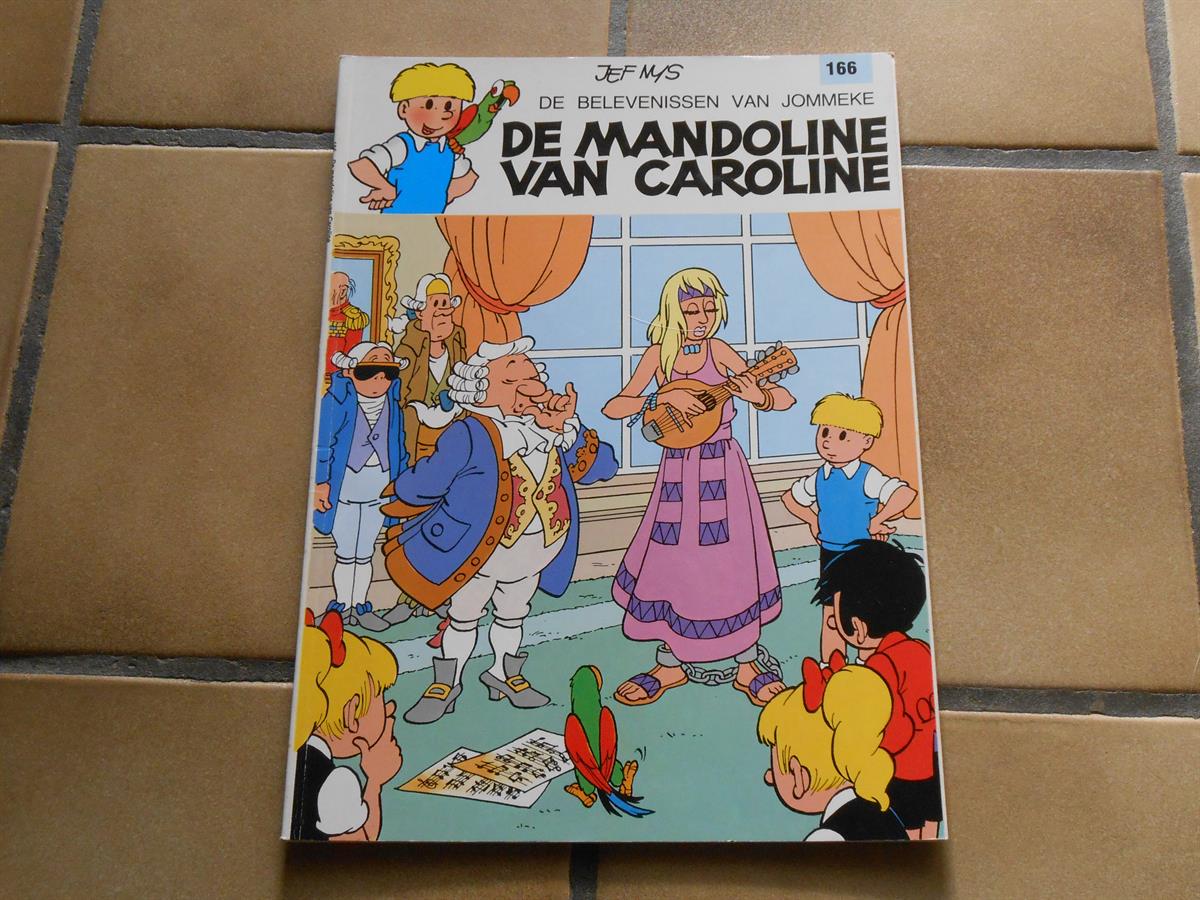 jommeke 166: de mandoline van caroline - 1ste dr - sc - 1992