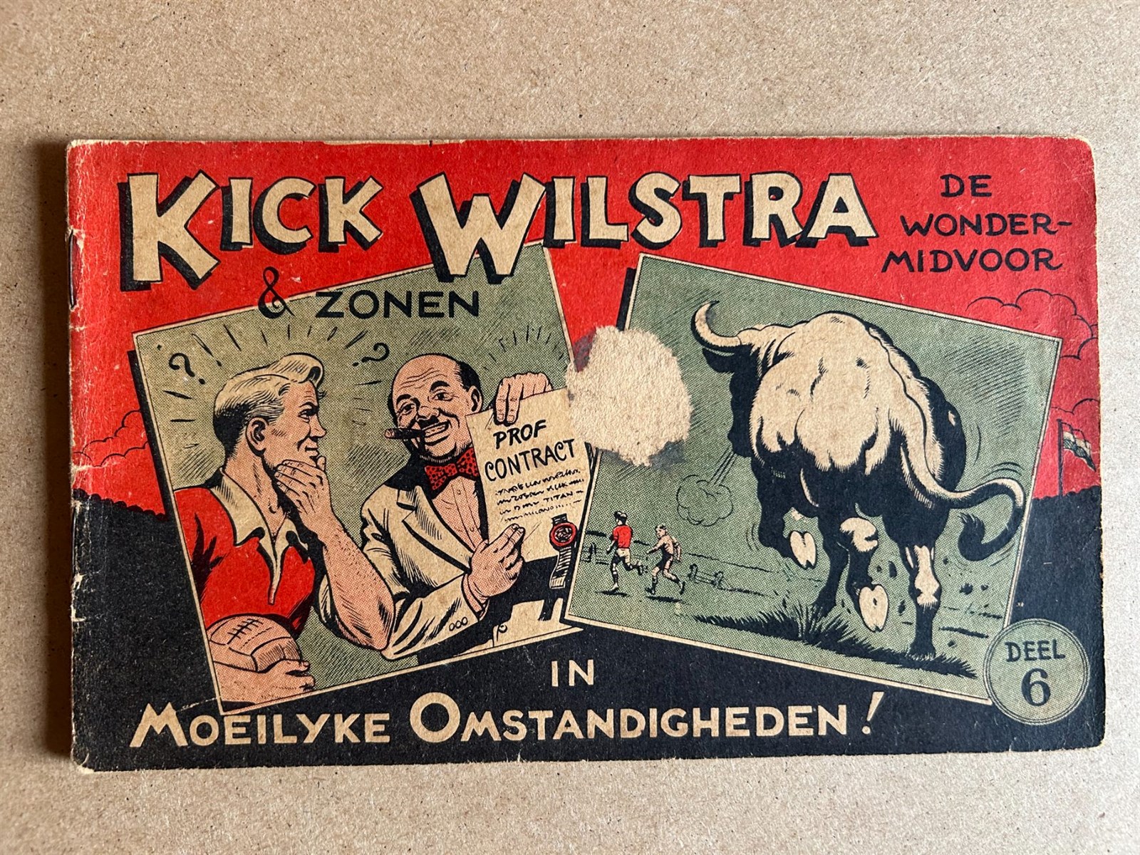 Kick Wilstra, nummer 6, In moeilijke omstandigheden, 1956