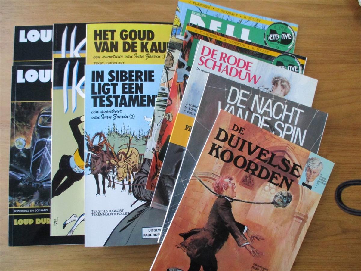 Edmund Bell / Ivan Zoerin / Ikar / Loup Durand - 11 x sc - 1e druk