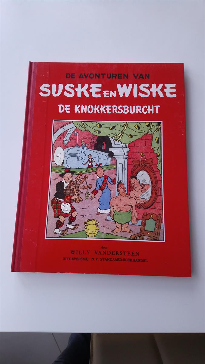 Suske en Wiske Luxe De Baeke - De Knokkersburcht - NIEUWSTAAT
