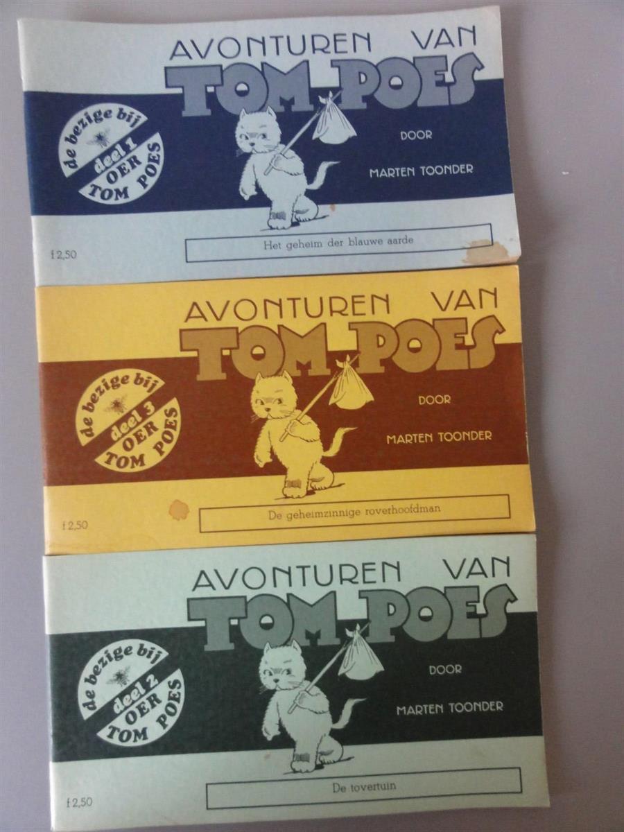 Marten Toonder - De reeks Oer Tom Poes - sc - Eerste druk - 1970