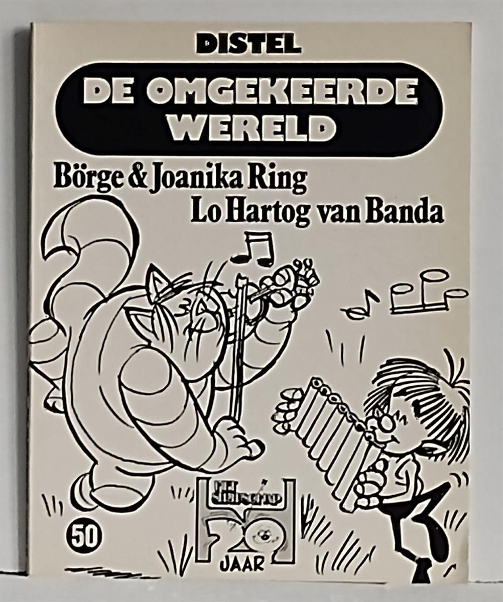 Oberon zwart wit reeks - Nr 50 - Distel - De omgekeerde wereld - Oberon - 1988