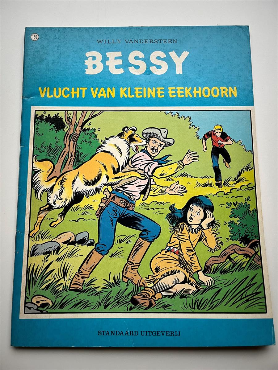 Bessy nr 150 - Vlucht van Kleine Eekhoorn - 1ste druk 1982 - SC