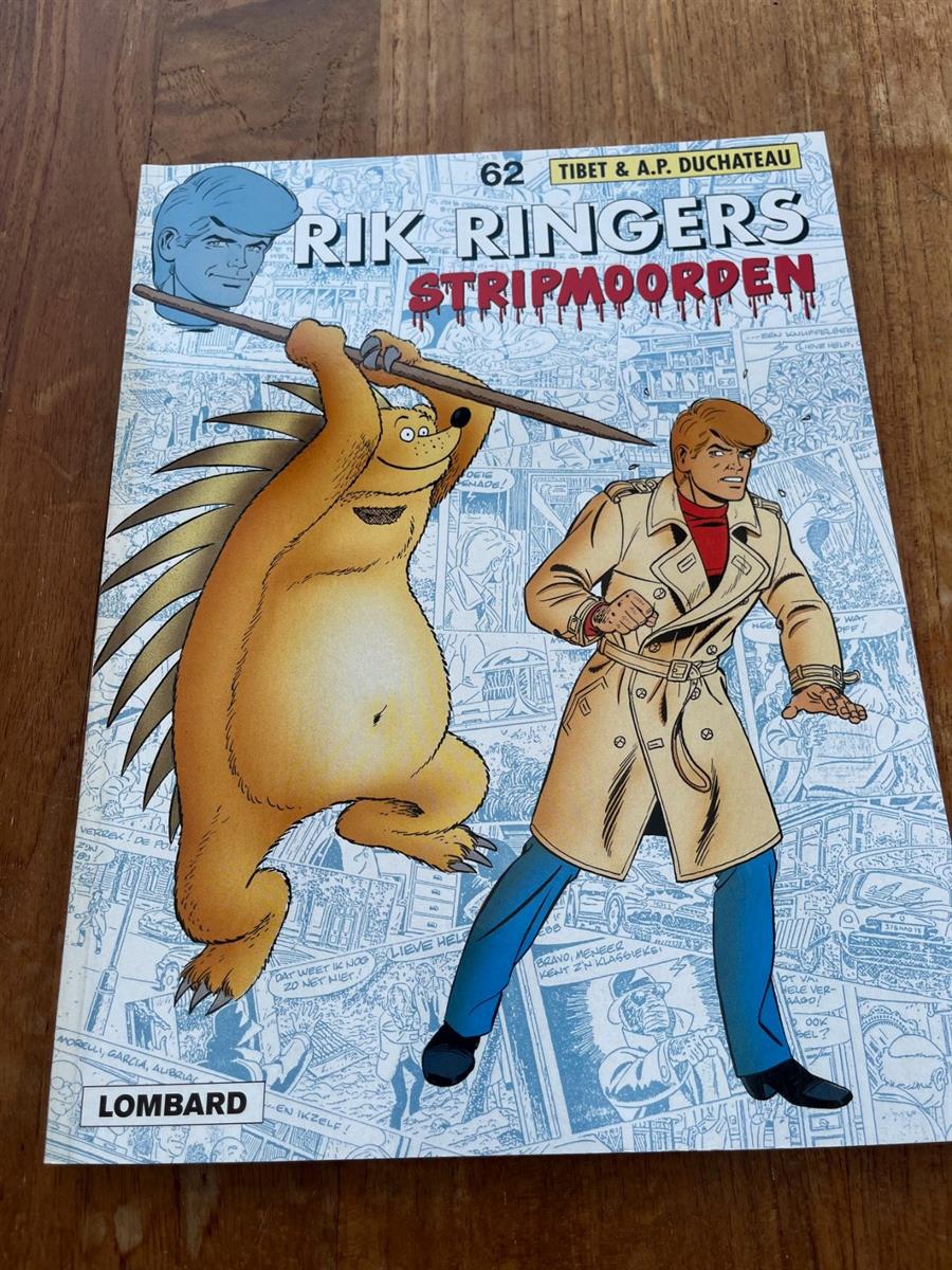 Rik Ringers -Nr.62- Stripmoorden- sc- Eerste druk 2000