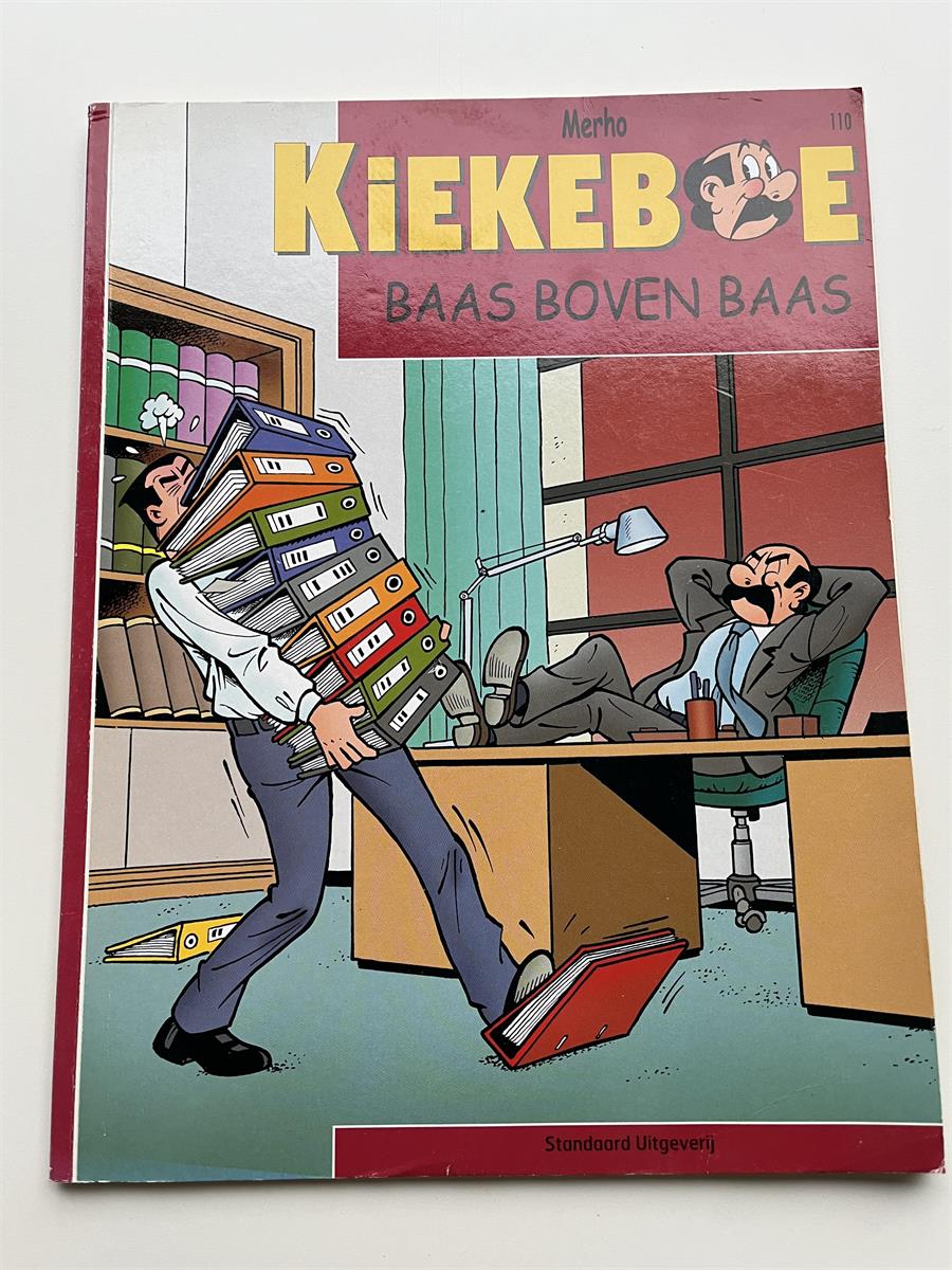 Kiekeboe nr 110 - Baas boven baas - 1ste druk 2006 - SC