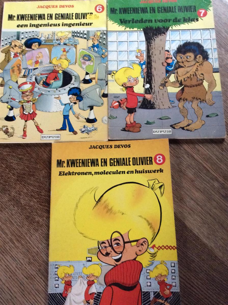 Mr. Kweeniewa en geniale Olivier eerste druk 1978/1980