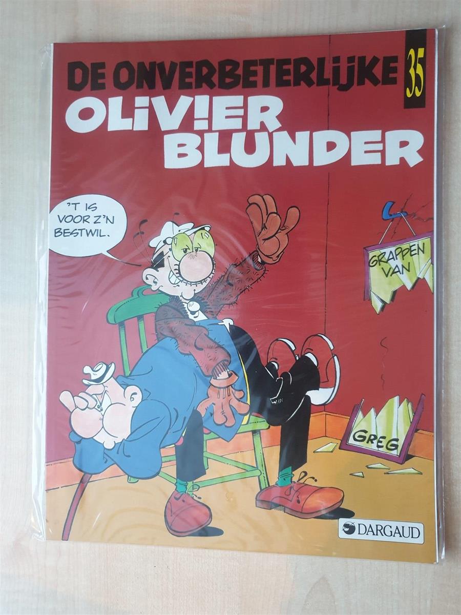 Olivier Blunder - de onverbeterlijke O.B. - SC - 1e druk - 1989