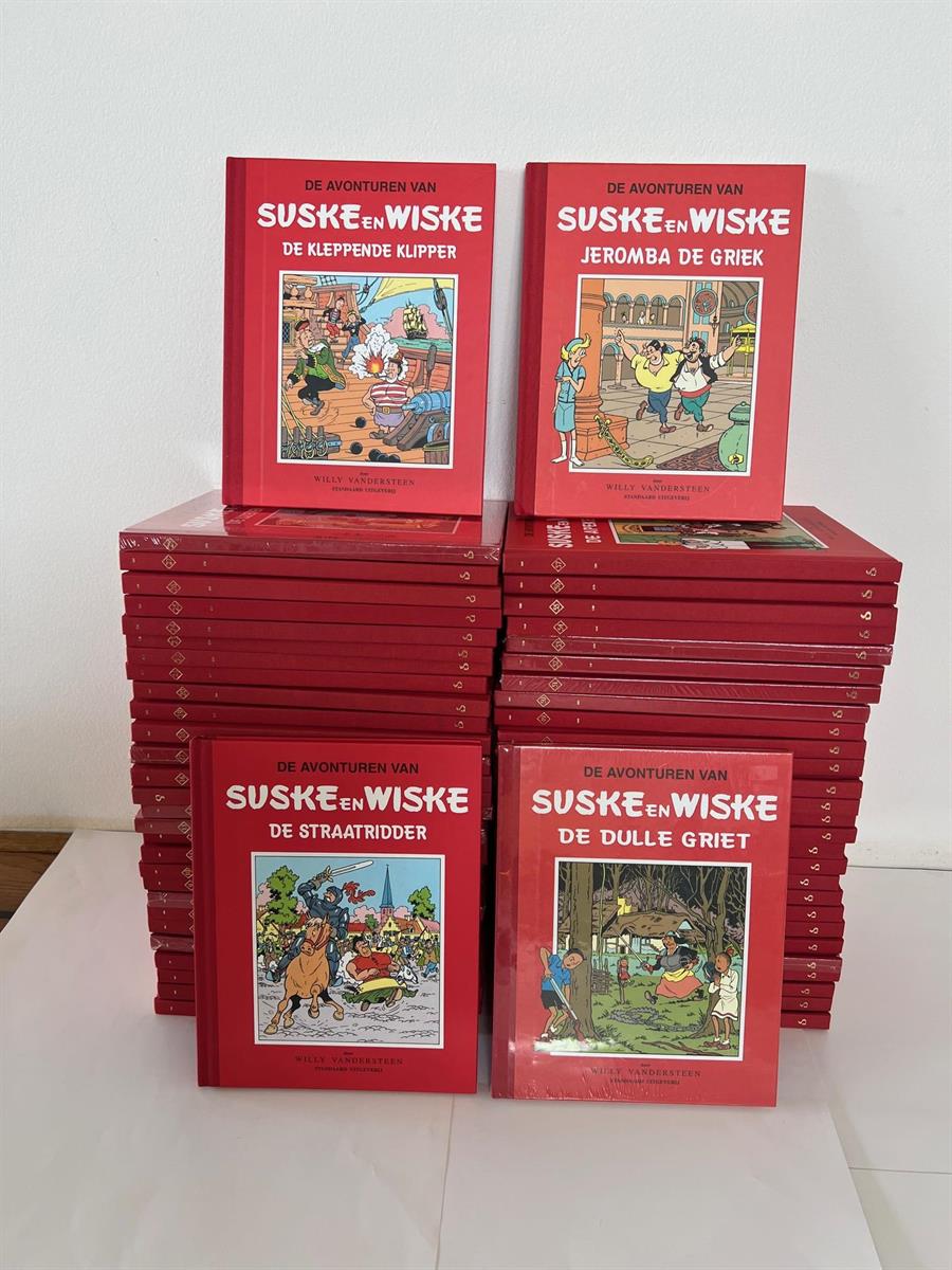 Suske & Wiske Klassiek Rode Reeks Luxe - Compleet