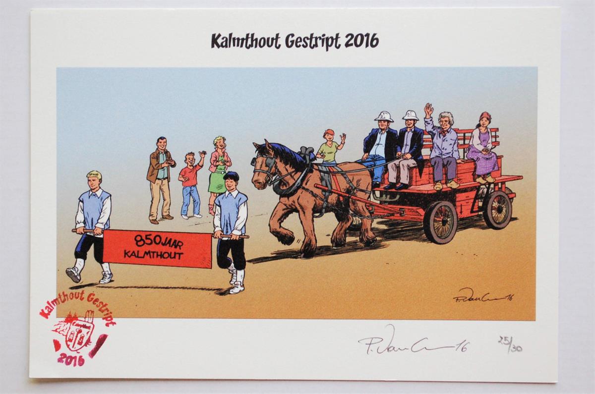 Ex Libris  Kalmthout Gestript 2016 Patrick van Oppen