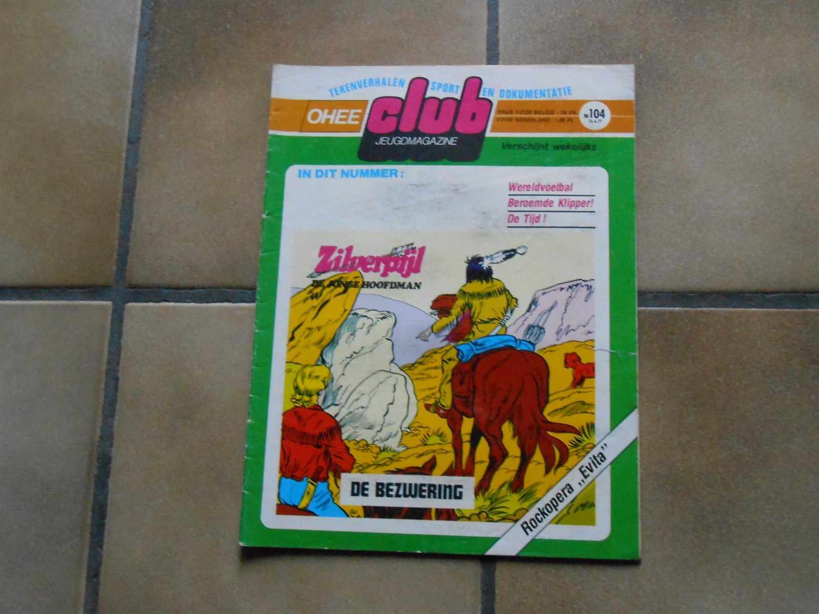 ohee club 104: zilverpijl de bezwering - sc - 1977