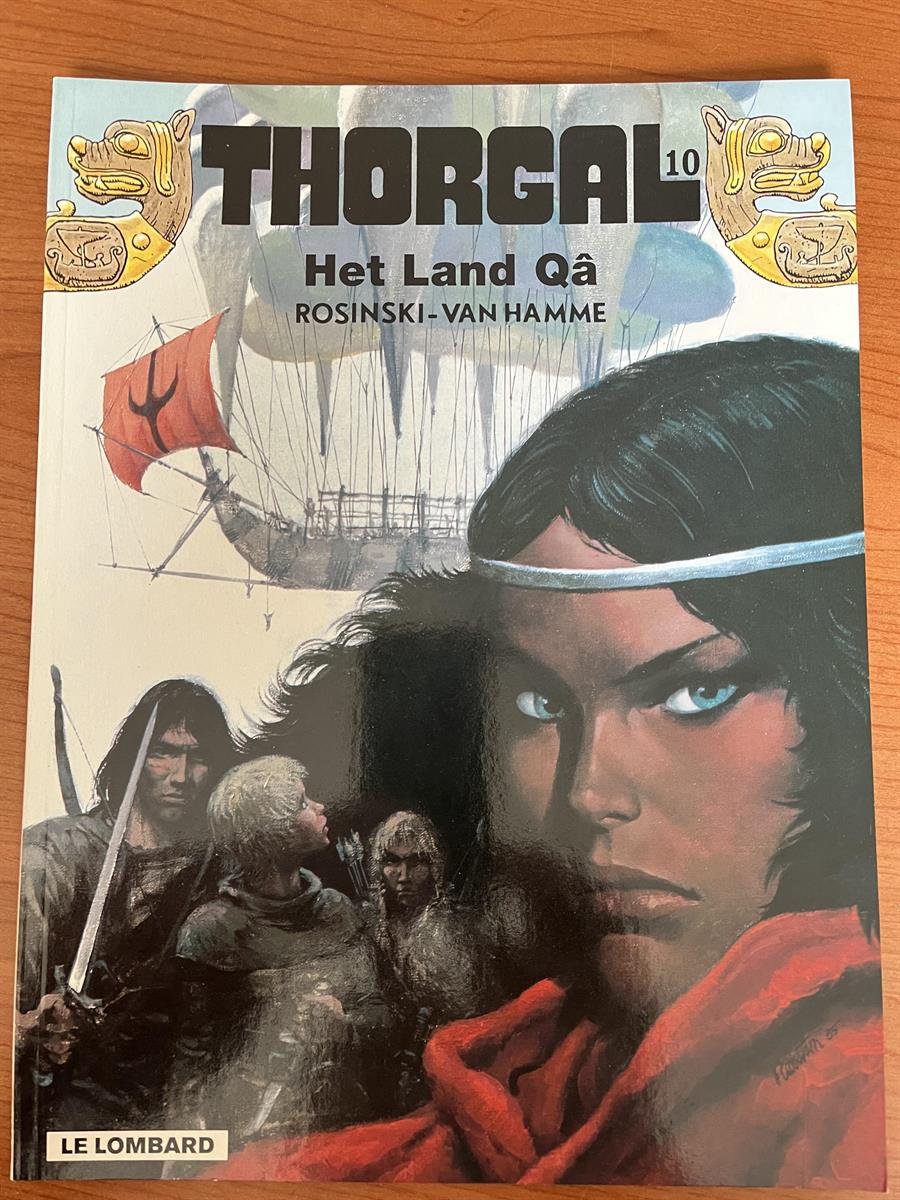 Thorgal nr 10 - Het land van Qa - Herdruk - SC