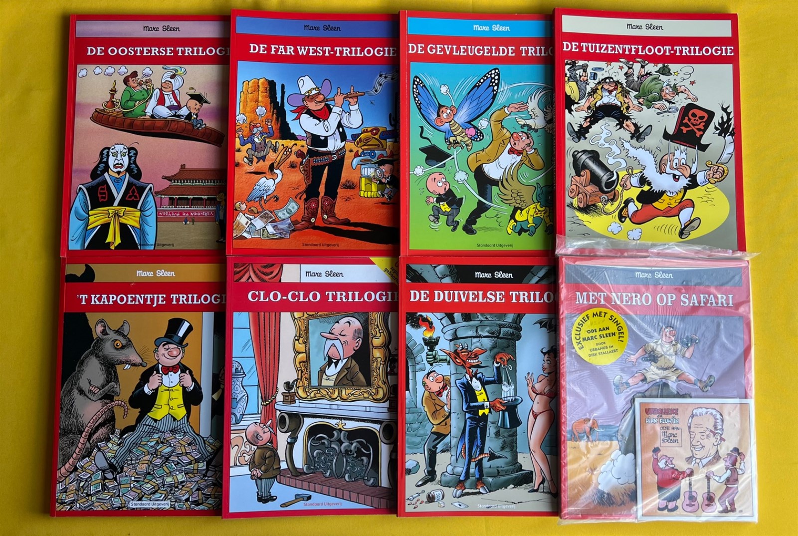 Nero - Lot van 8 trilogieen - Eerste druk - 2004/2013