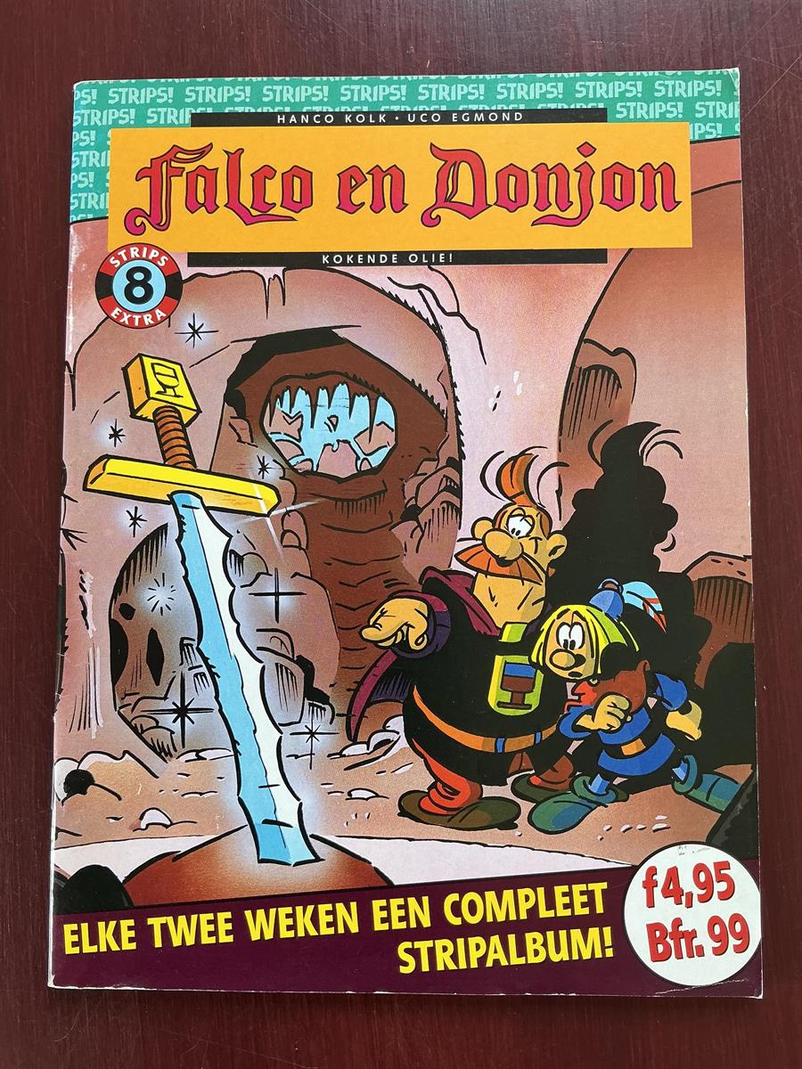 Falco en Donjon - Kokende olie - in Eppo 8451-8519 - 1998