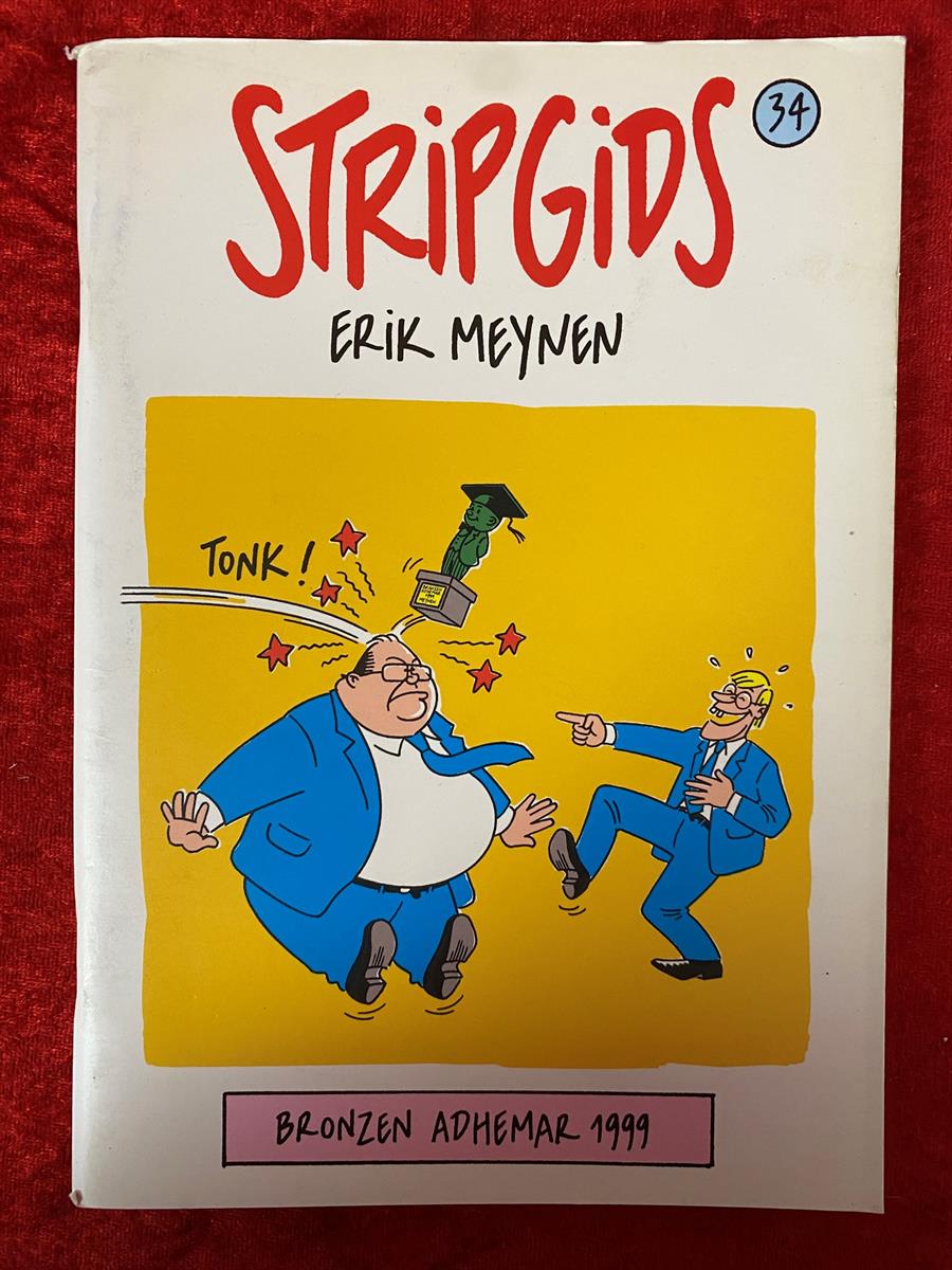 Stripgids 1e reeks - deel 34 - Stripgids 34 - Bronzen Adhemar Stichting uitgave - sc - 1999