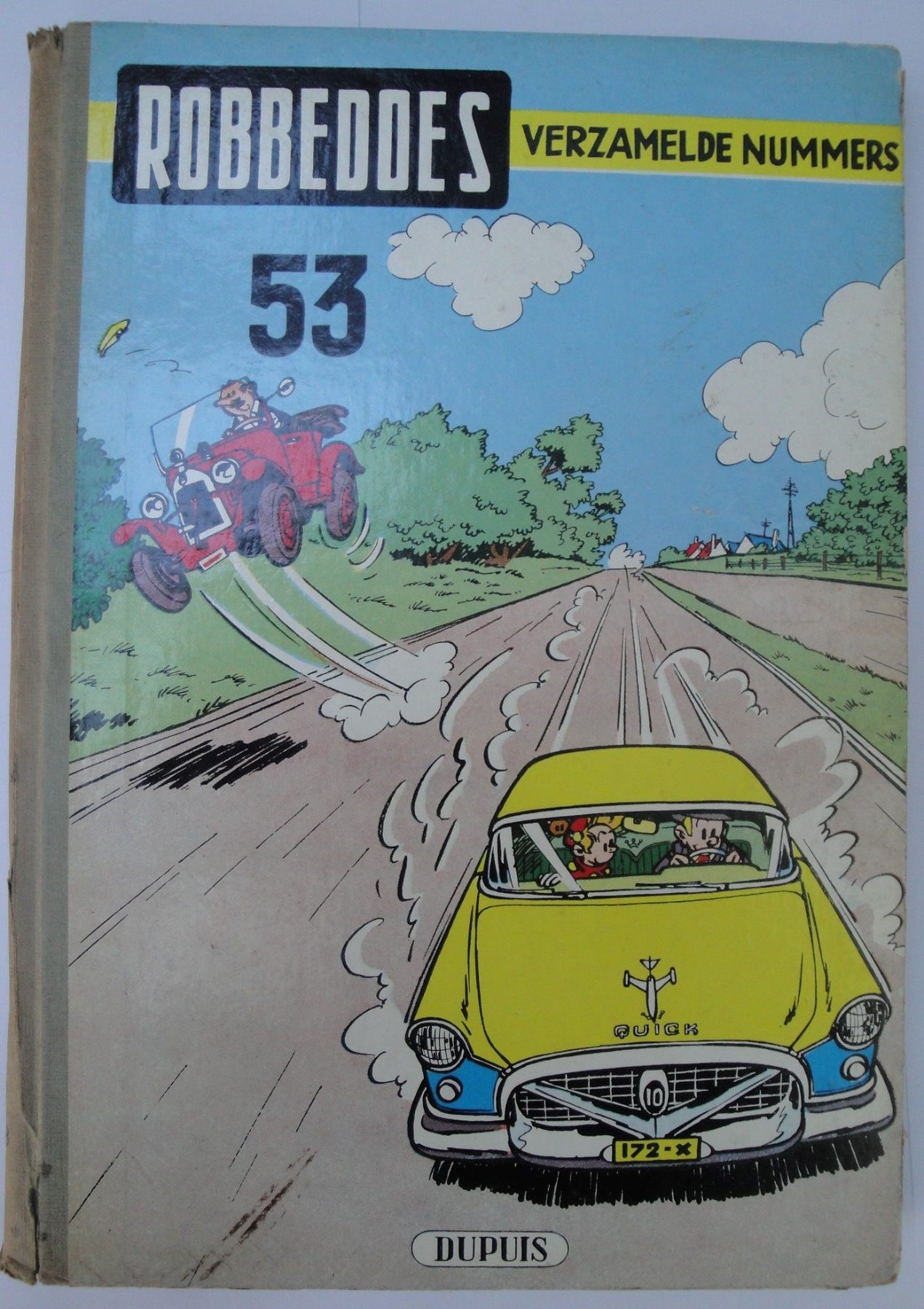 Robbedoes Verzamelde Nummers - Album nr. 53 - hc - 1e druk - 1956