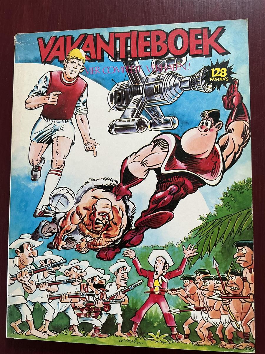 Vakantieboek - 4 complete verhalen - Semic Press - ongekleurd - 1978