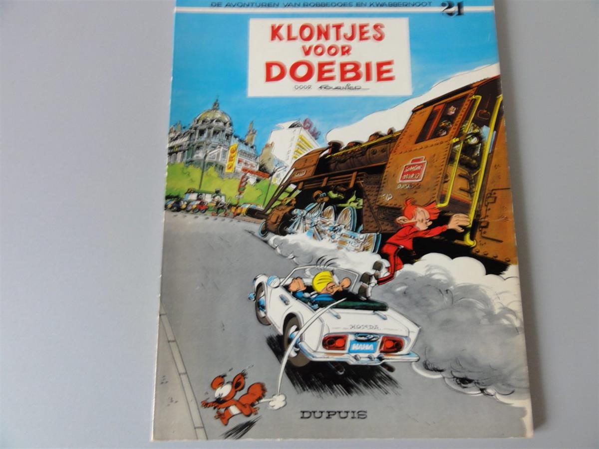 Fournier - Robbedoes en Kwabbernoot - Klontjes voor Doebie - sc - Eerste druk - 1971