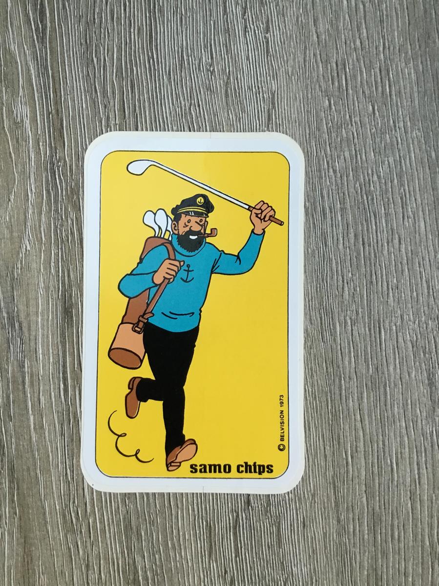 Kuifje sticker Samo Chips 4