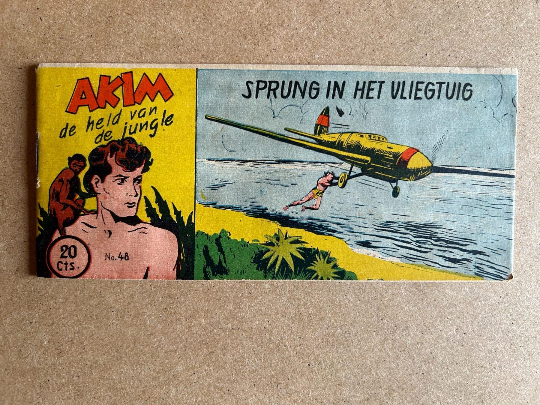 Akim, nummer 48, Sprung in het vliegtuig