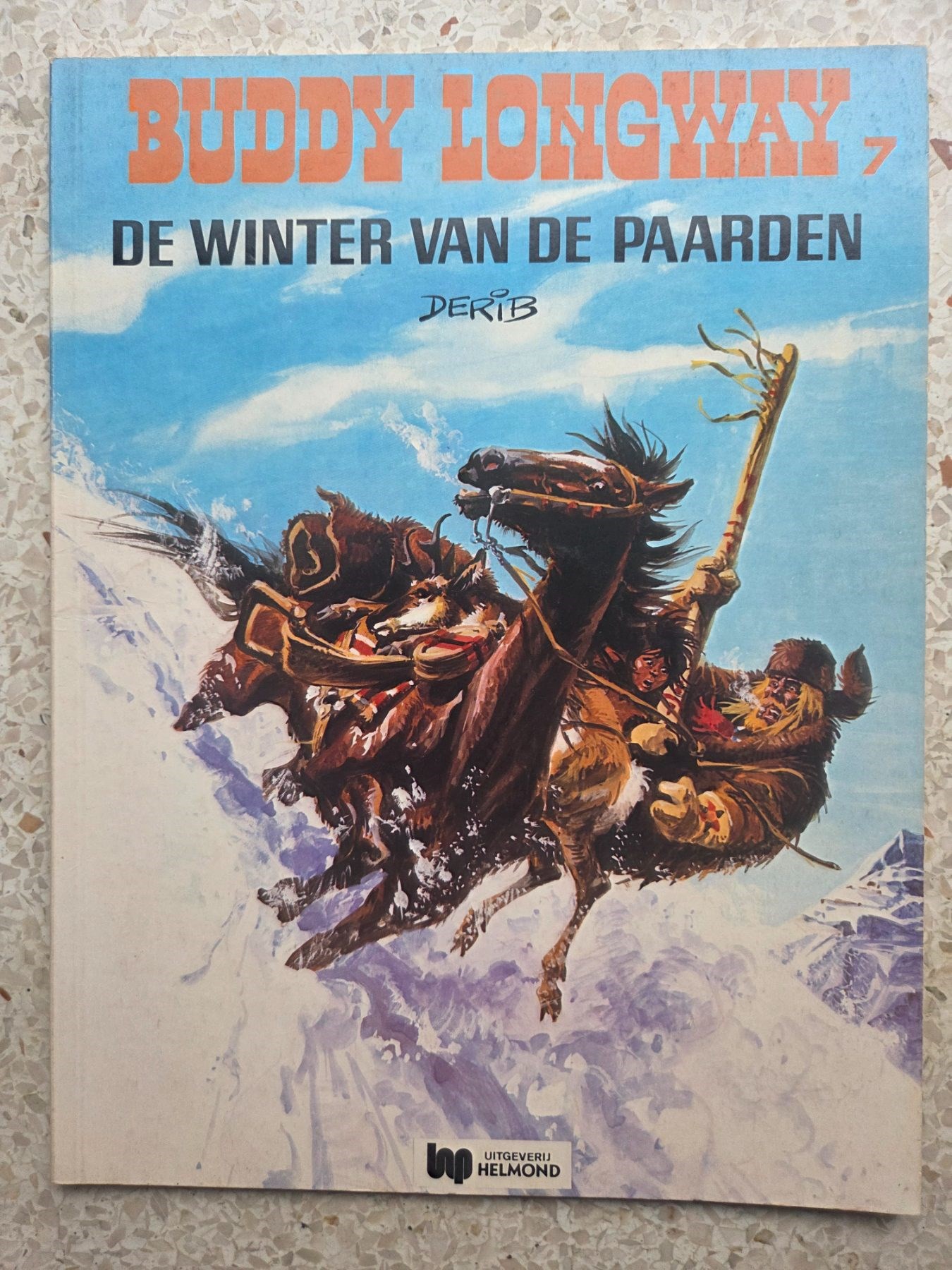 Buddy Longway-De winter van de paarden Derib/Lombard-1edruk