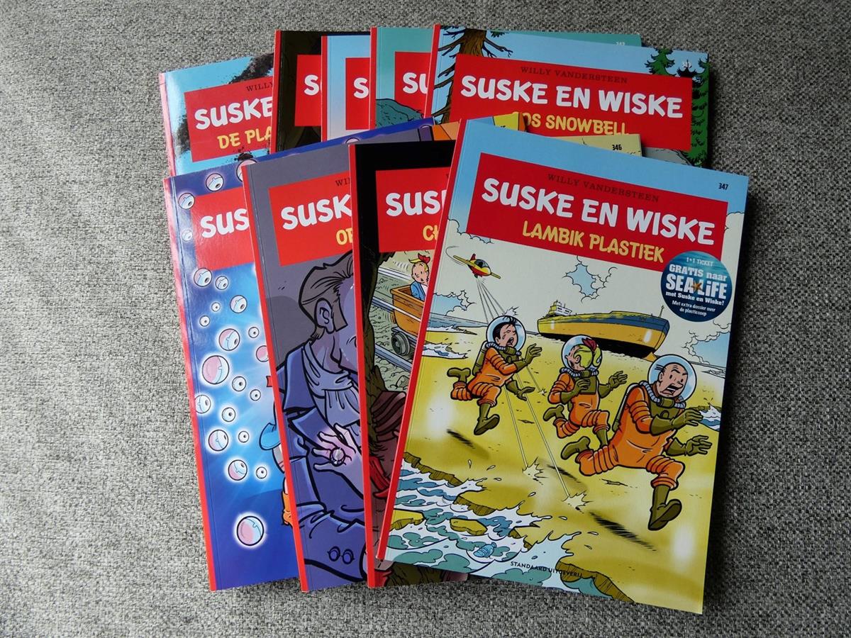 Suske en Wiske - nrs 339 t/m 347 - SC - 1e druk (2017-2019)