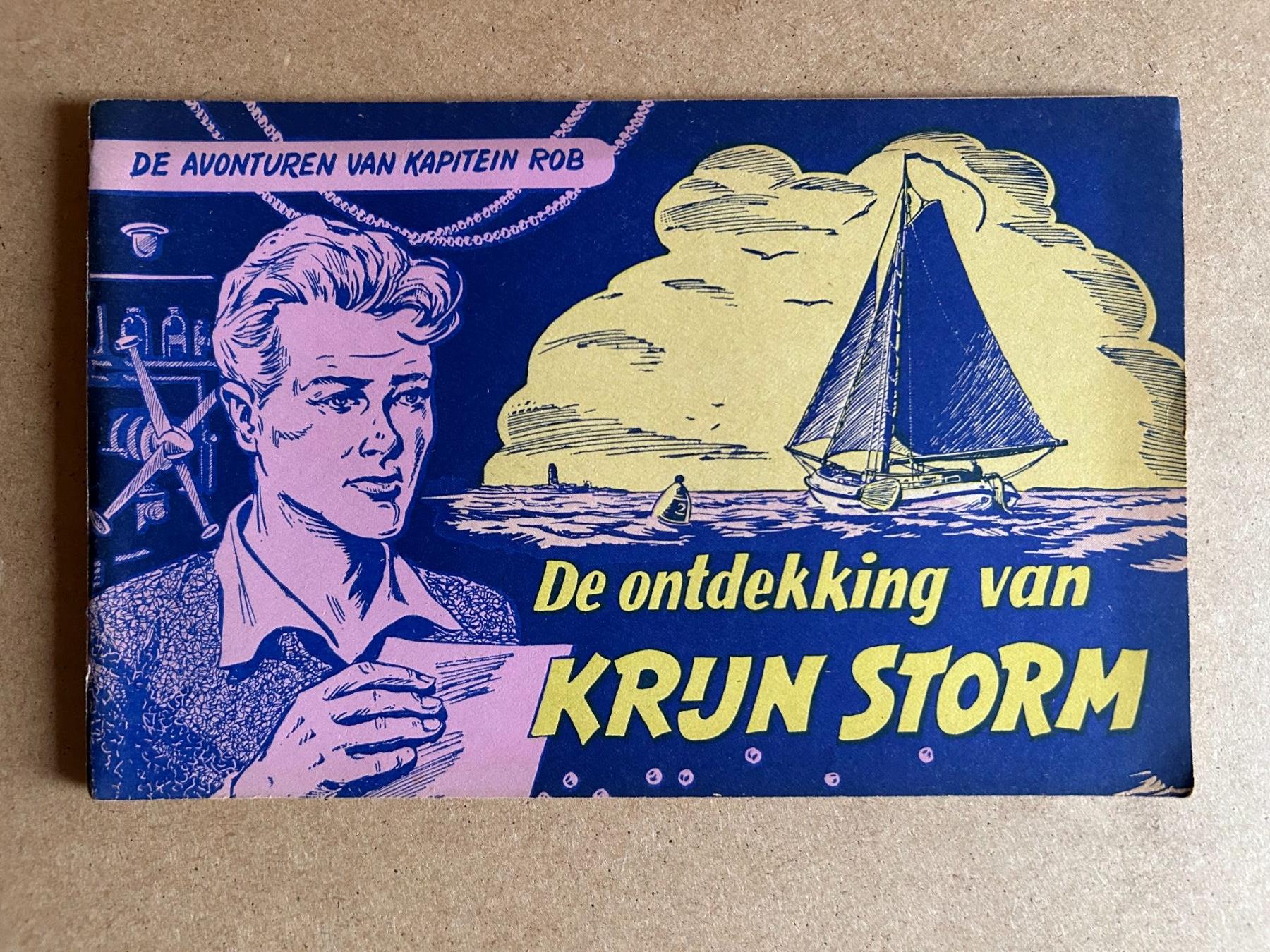 Kapitein Rob, nummer 35, De ontdekking van Krijn Storm, 1955