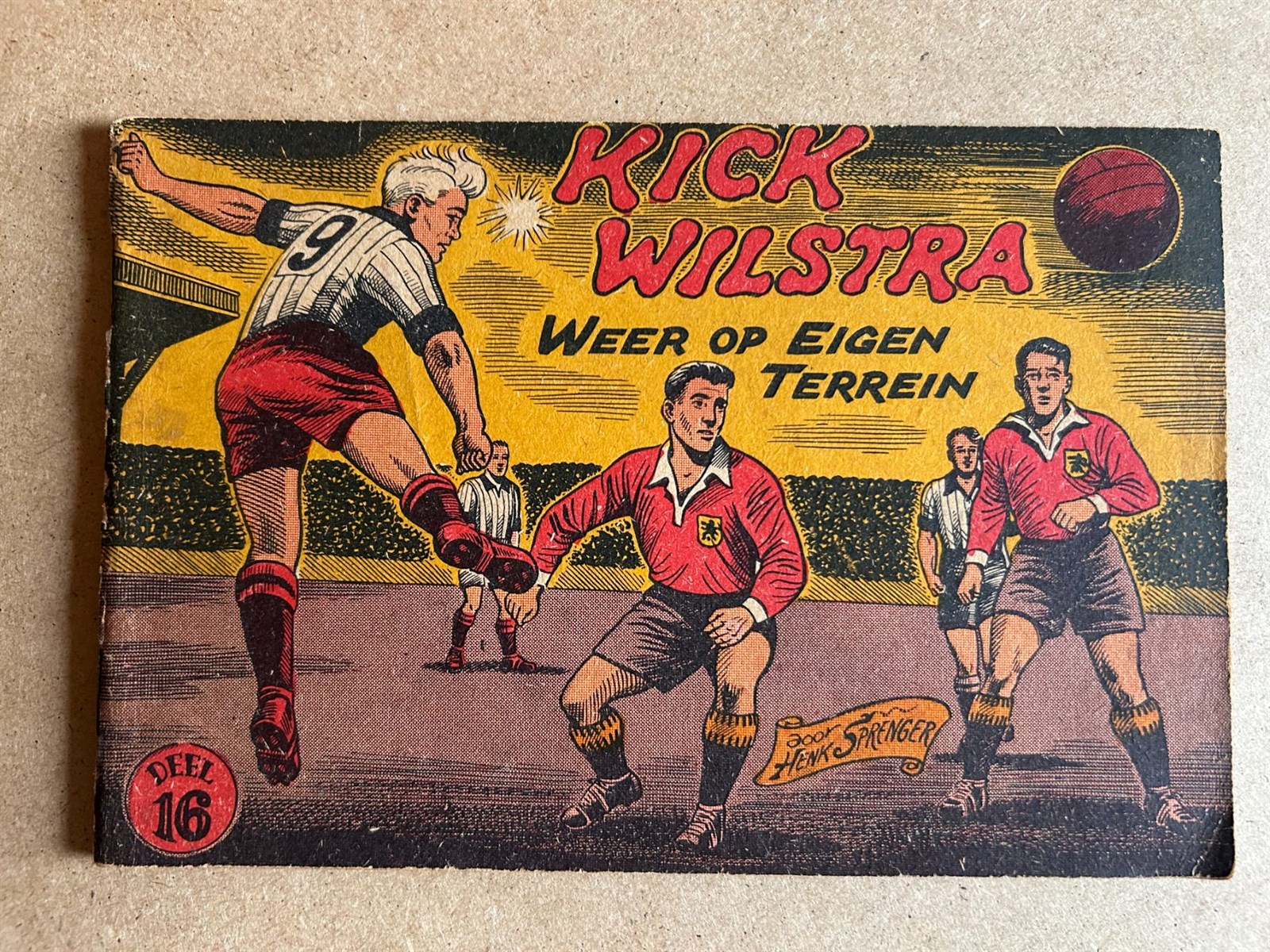 Kick Wilstra, nummer 16, Weer op eigen terrein, 1959