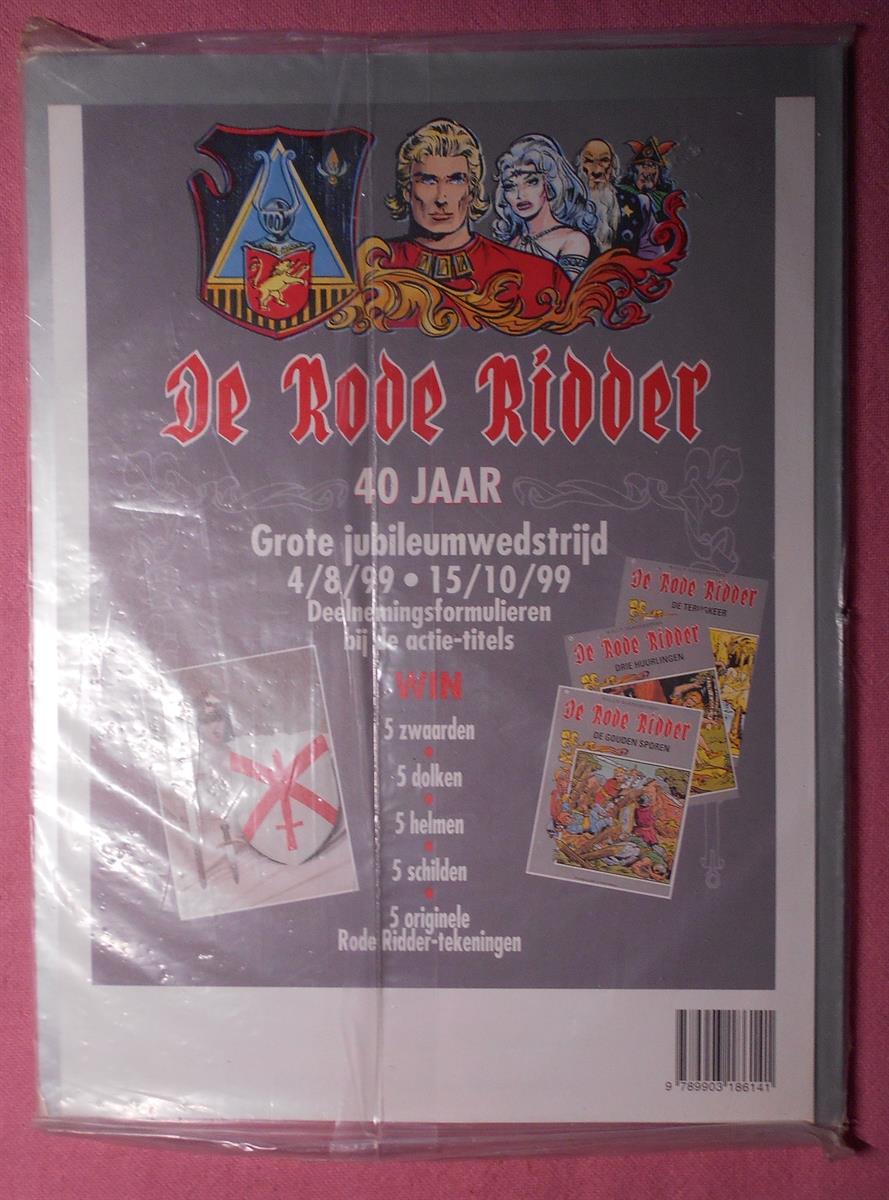 Rode Ridder nr. 15: De zwarte wolvin - sc - in seal met reclame - (1999)