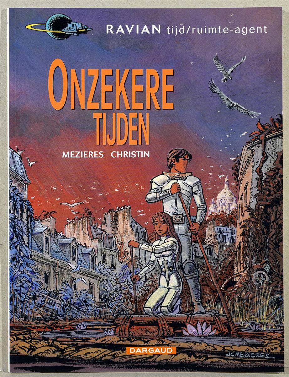 Ravian en Laureline - Onzekere tijden -sc- 1e druk, 2001, Dargaud
