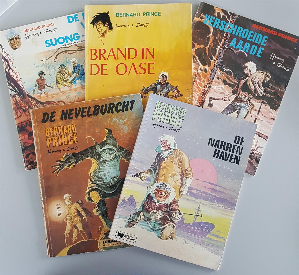 Bernard Prince - 5 strips - zie omschrijving