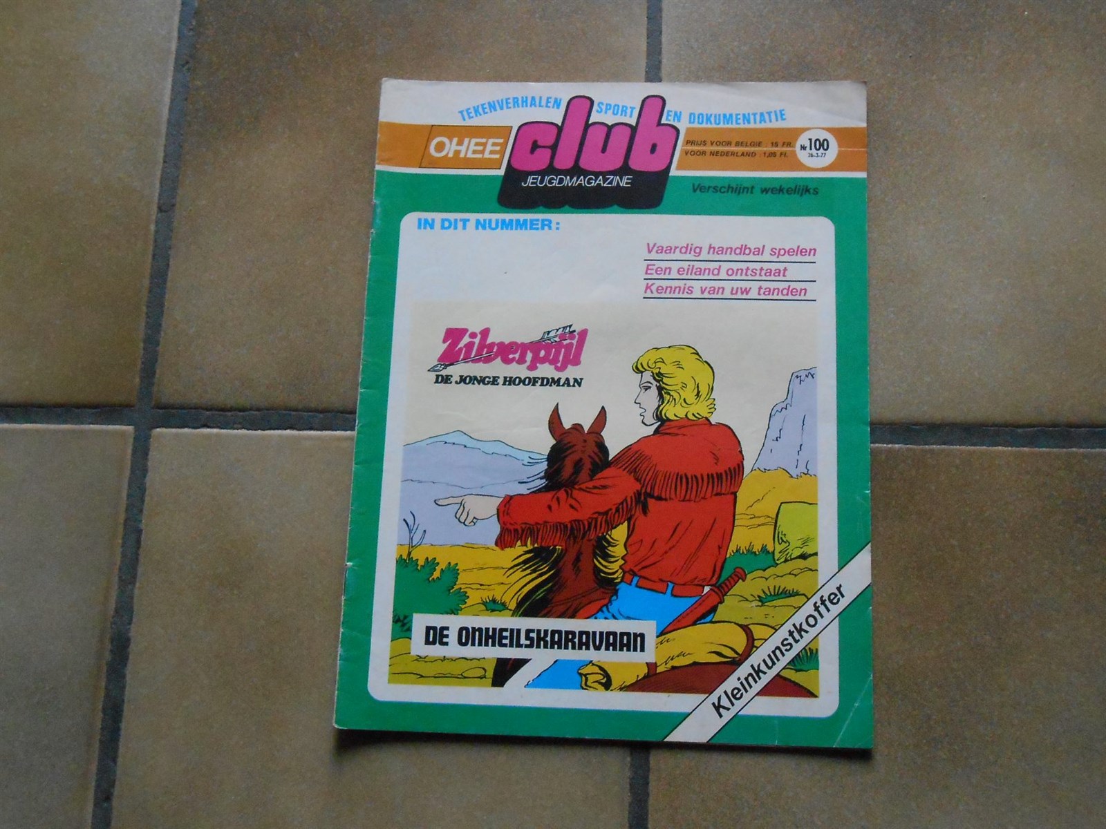 ohee club 100: zilverpijl de onheilskaravaan - sc - 1977