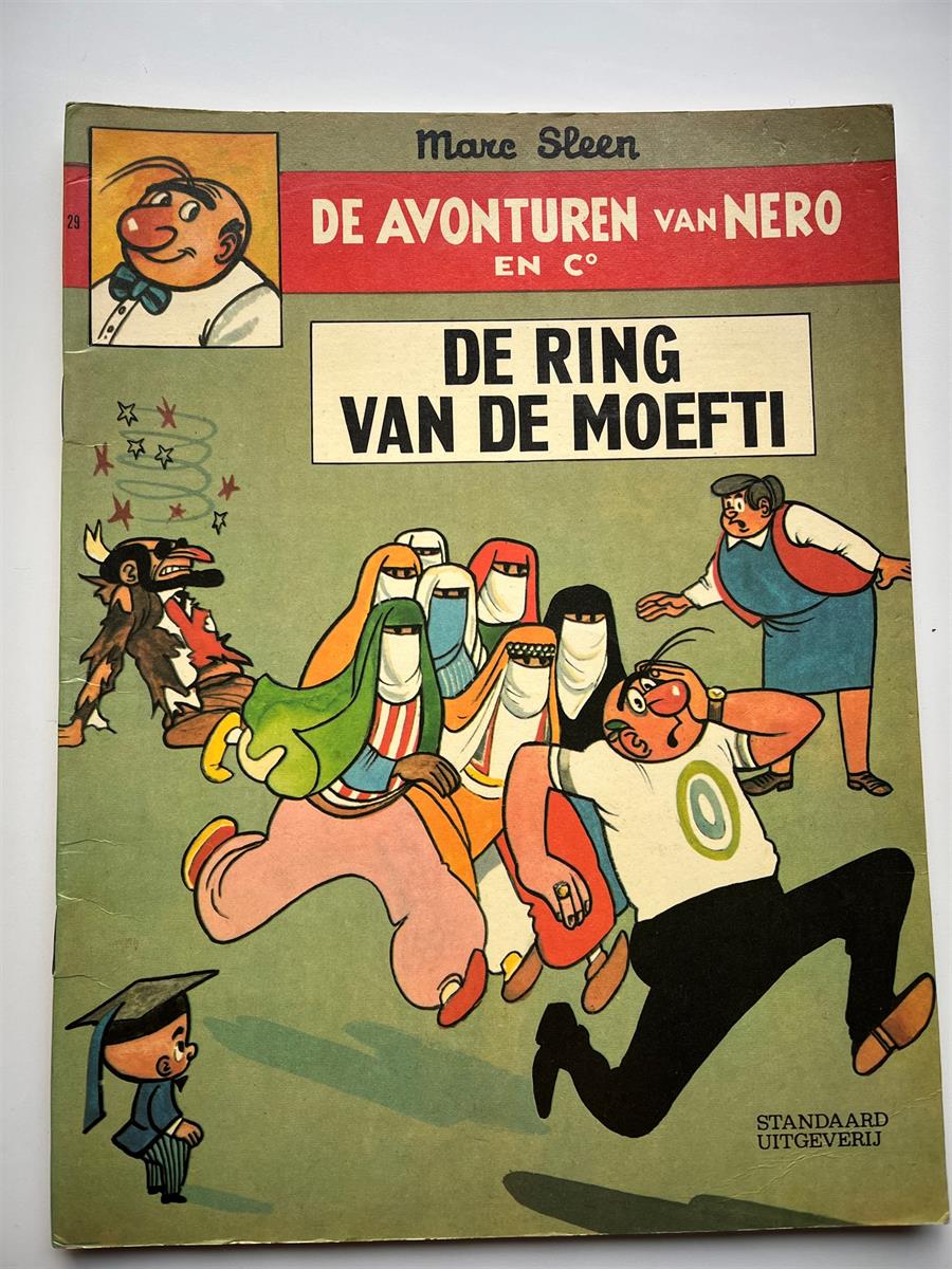 Nero nr 29 - De ring van de Moefti - 1ste druk 1972 - SC