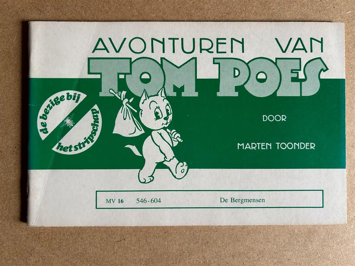 Tom Poes, nummer 16, De bergmensen, 1975