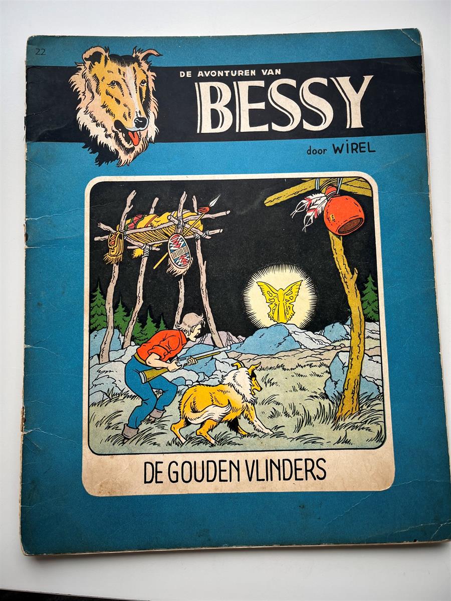 Bessy nr 22 - De gouden vlinders - Herdruk - SC