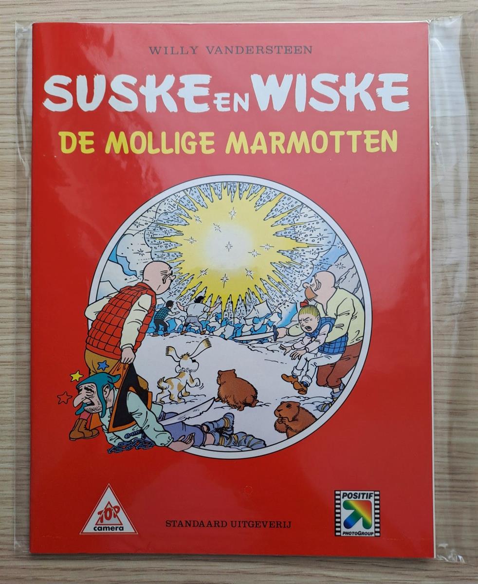 Suske en Wiske - de mollige Marmotten - 1999 - herdruk - Standaard