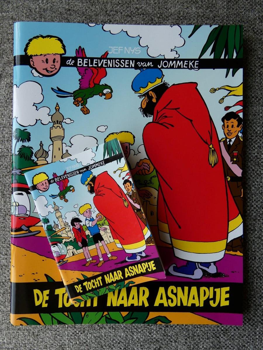 Jommeke - nr 46 - de tocht naar Asnapije - luxe middelerke - SC - 1e druk 2017