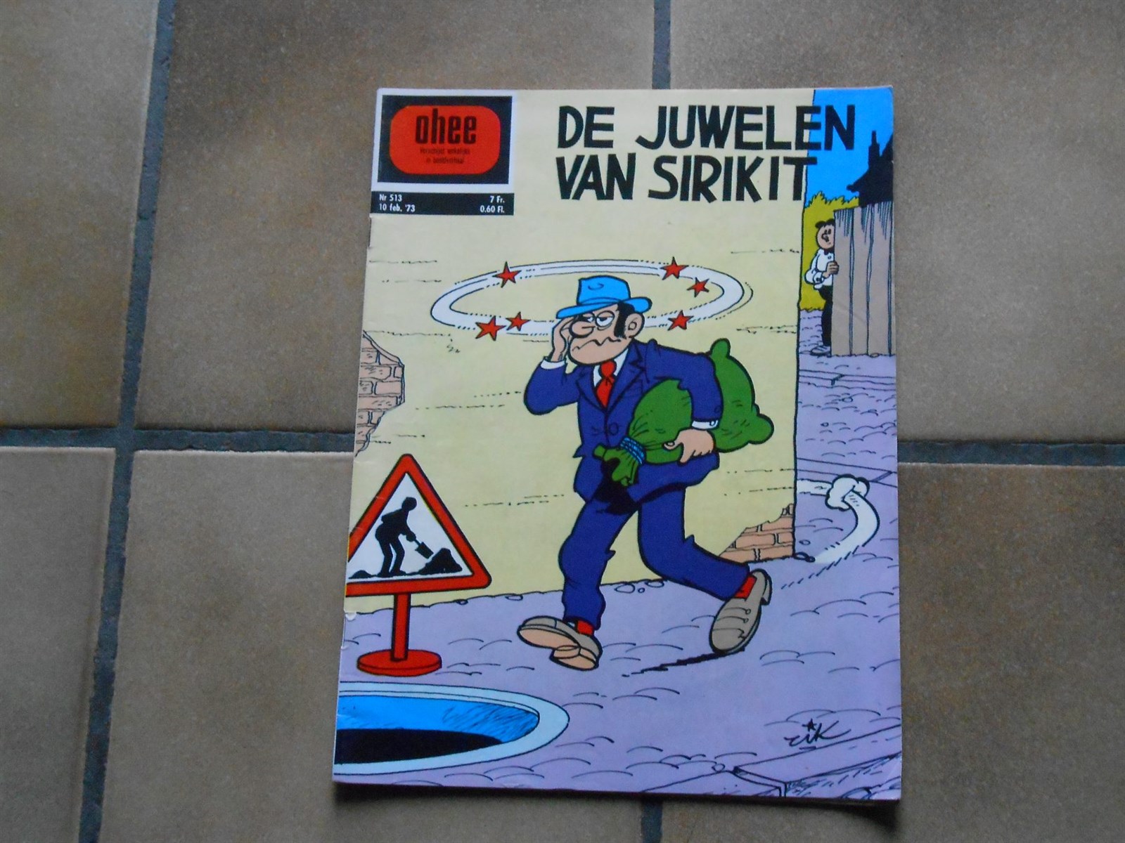 ohee 513: dees dubbel de juwelen van sirikit - sc - 1973