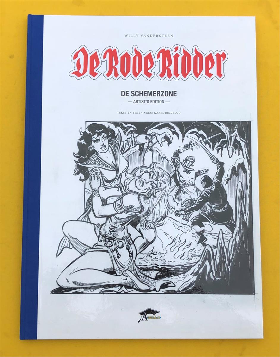 De rode ridder - Artist’s edition - De schemerzone - Luxe hardcover op groot formaat - Oplage 100ex - Eerste druk - 2022