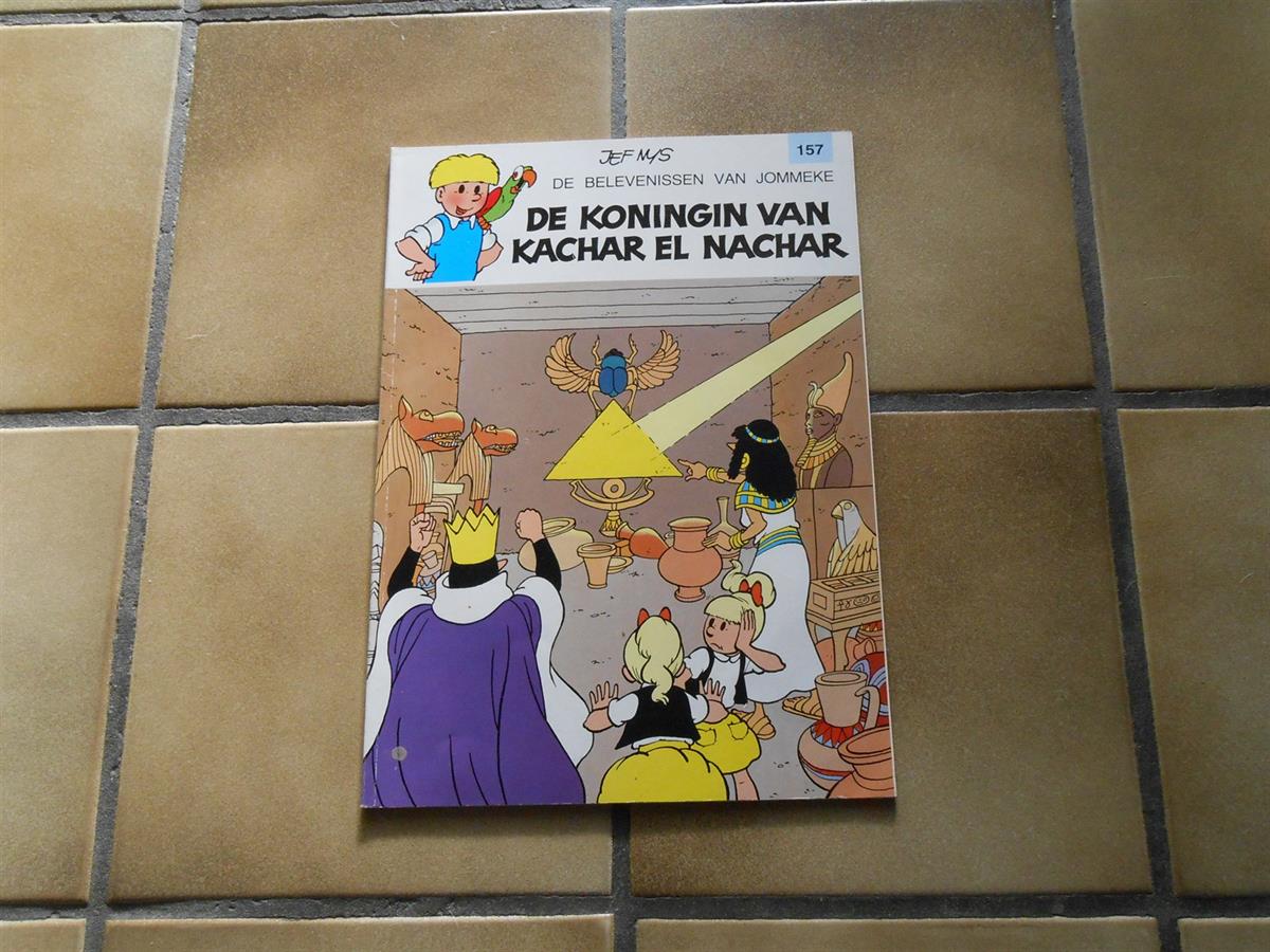 jommeke 157: de koningin van kachar el nachar - 1ste dr - sc - 1990