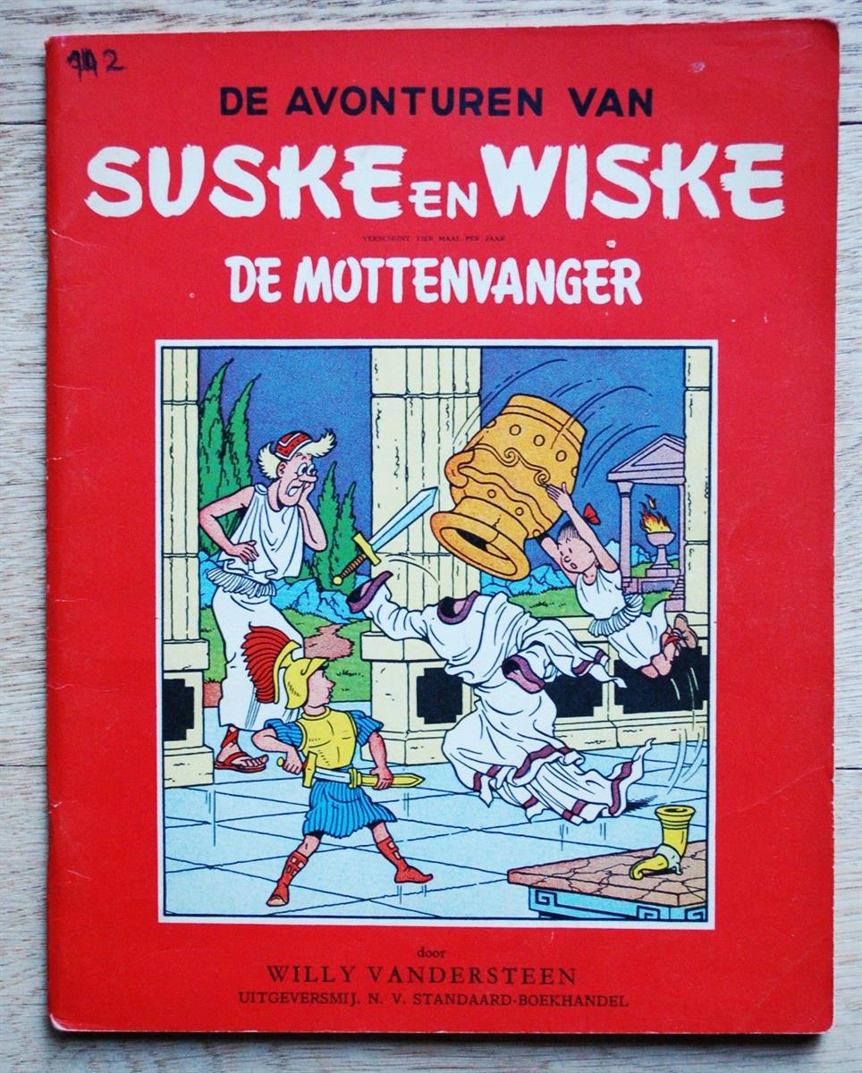 Suske en Wiske - De Mottenvanger nr 31 - Vlaamse reeks- Eerste druk-1957