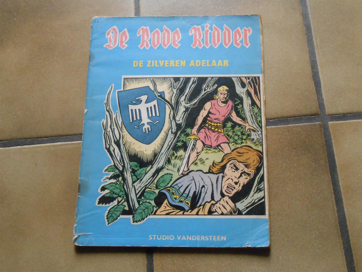 de rode ridder 11: de zilveren adelaar - 1ste dr - sc - 1962
