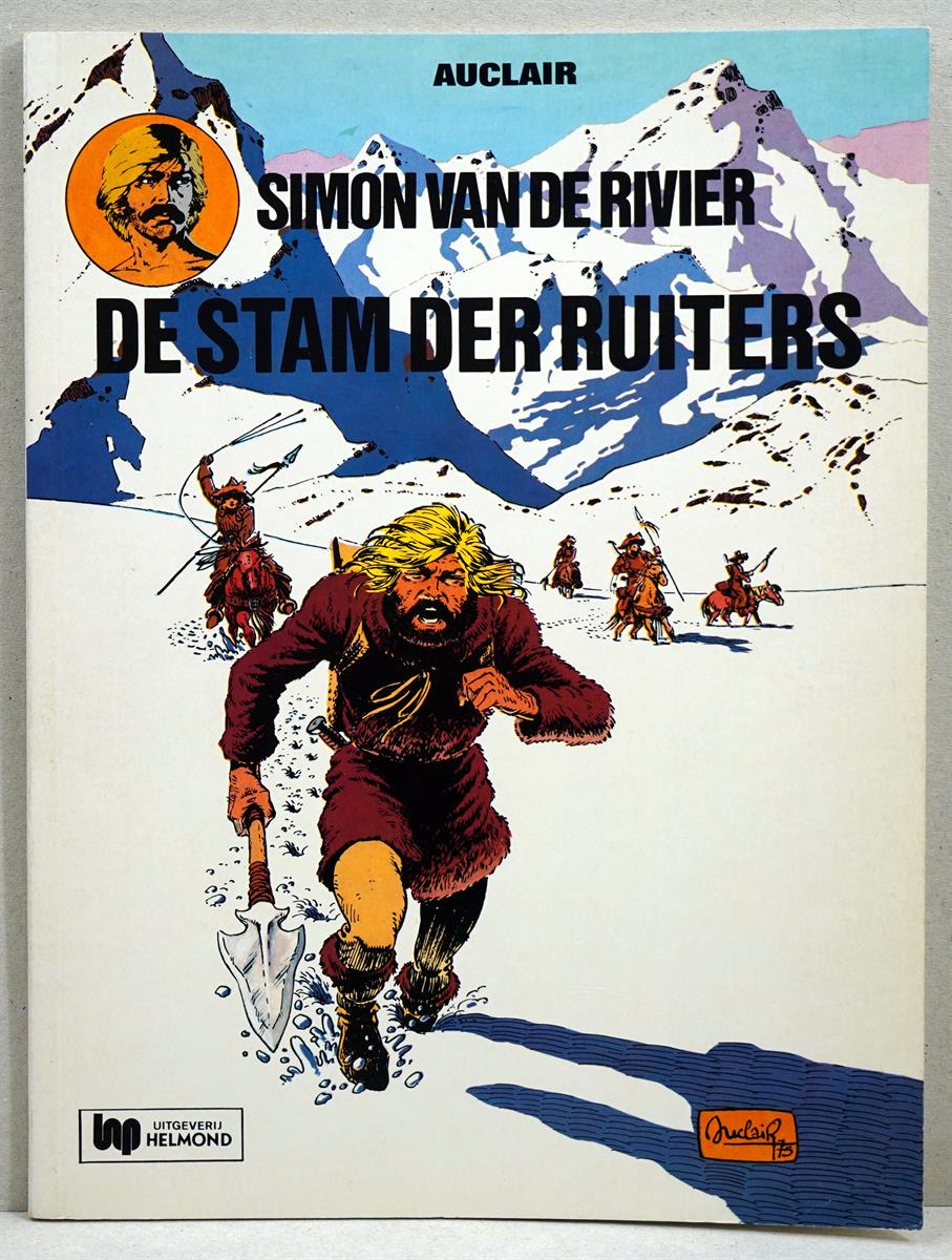Simon van de rivier. nr1. De stam der ruiters -sc- 1e herdruk, 1978