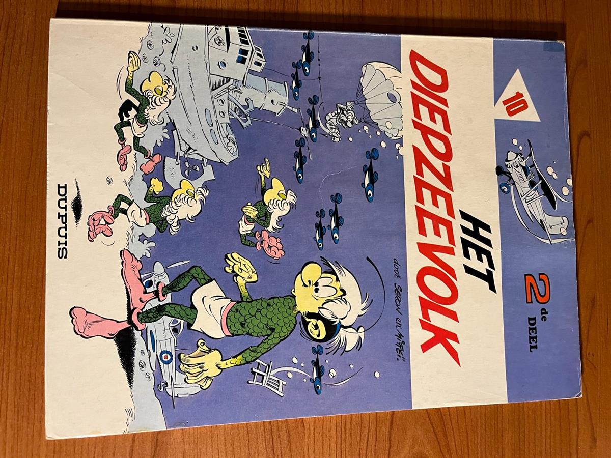 De mini mensjes nr 10 - Het diepzeevolk deel 2 - 1ste druk 1980