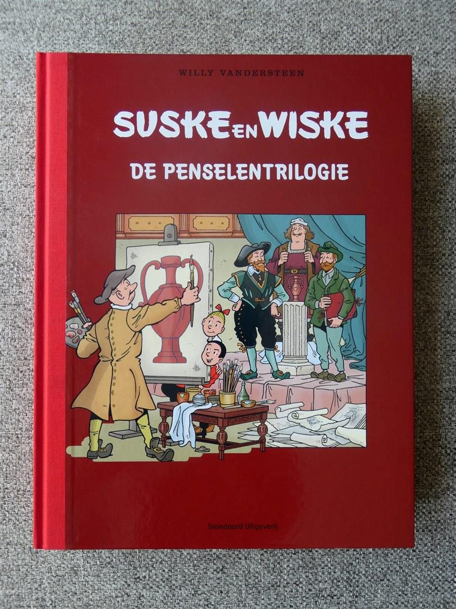 Suske en Wiske - De penselentrilogie - HC groot formaat linnen rug - 1e druk 2006