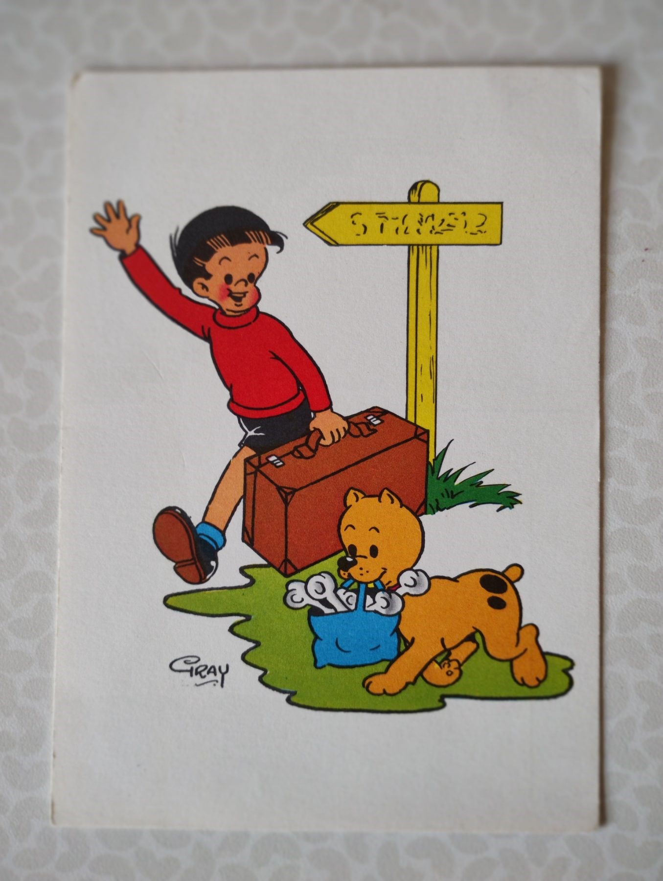 Rikske en Fikske - 4 postkaarten