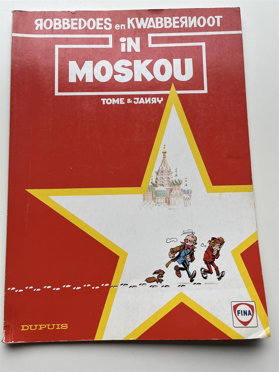 Robbedoes en Kwabbernoot - in Moskou - Herdruk - SC