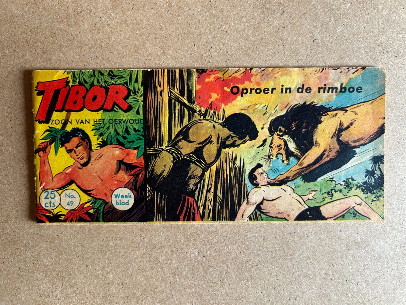 Tibor, nummer 49, Oproer in de rimboe, 1960